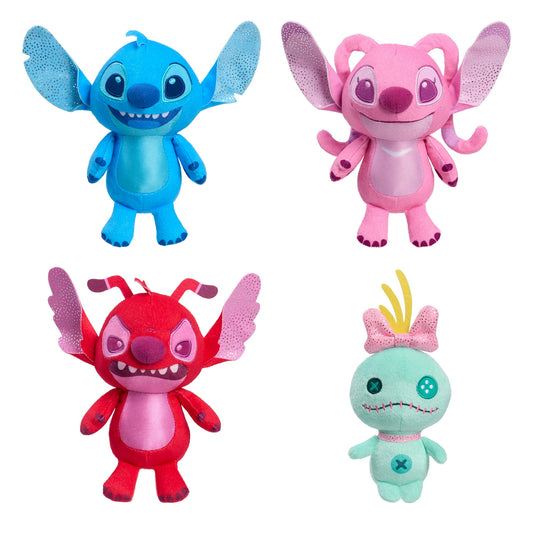 Disney Stitch Plush Stuffed Animal Collector Set (Walmart Exclusive), Kids Ages 3 and Up