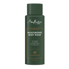 SheaMoisture Men Body Wash Cleanser to Clean and Hydrate Skin Raw Shea Butter & Mafura Oil Moisturizing 15 fl oz