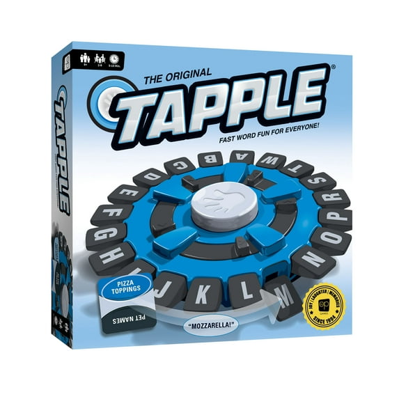 Tapple Word Game by USAopoly, Fast-Paced Family Board Game, 2 - 8 Players Ages 8 and up
