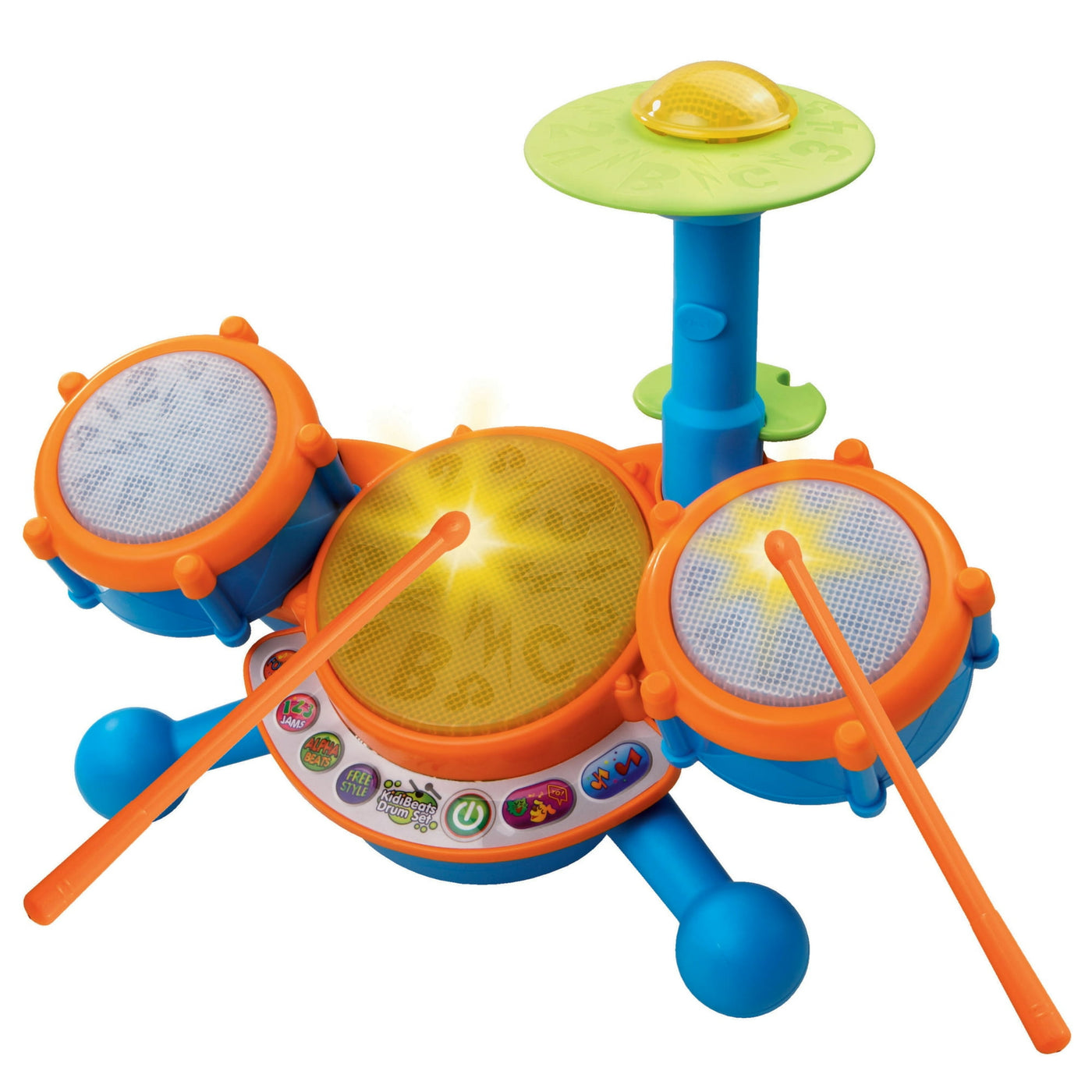 VTech KidiBeats Drum Set with Accessories, Baby and Toddler Toys