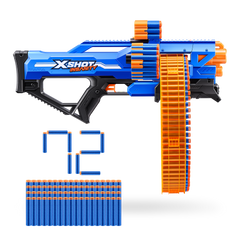 XSHOT Insanity Mad Mega Barrel (72 Darts), Air Pocket Technology, Outdoor blaster by ZURU, Ages 8+