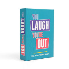 You Laugh You're Out - The Family Party Game Where If You Laugh, You Lose. Great for Big Groups & Kids