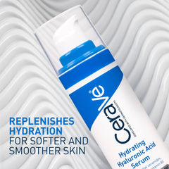 CeraVe Hyaluronic Acid Serum for Smoother Softer Skin, Hydrating Skincare Normal to Dry Skin1 fl oz