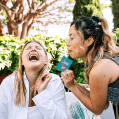 You Laugh You're Out - The Family Party Game Where If You Laugh, You Lose. Great for Big Groups & Kids