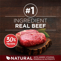 Purina One True Instinct Dry Dog Food, Muscle & Joint Support, Grain-Free Real Beef, 12.5 lb Bag