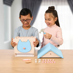 Little Live Pets My Kitty's Home Interactive White Plush Toy & House 25+ Sounds & Reactions Ages 5+