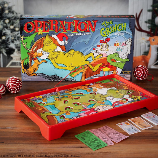 Operation Dr. Seuss Grinch Board Game by USAopoly (Walmart Exclusive)