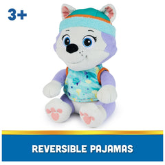 PAW Patrol, Bedtime Plush Everest with Reversible Outfit