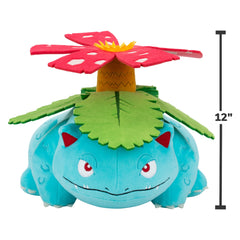 Pokemon Venusaur Plush - 12-inch Soft Plush with Authentic Details