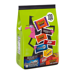 Hershey Assorted Flavored Halloween Candy, Bulk Bag 41.13 oz, 100 Pieces