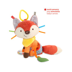 Skip Hop Bandana Buddies Fox Baby Stroller Multi-Sensory Activity Toy, 0+