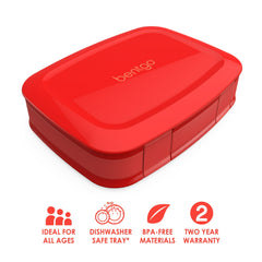Bentgo Fresh Leak-Proof Lunch Box, Red