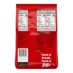Kit Kat Assorted Flavored Wafer Snack Size Halloween Candy, Bag 30.2 oz, 60 Pieces