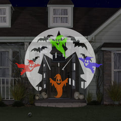 Halloween Projection Light Haunted House w/ Ghosts 3.72 in x 5.27 in x 11.76 in 0.97 lb