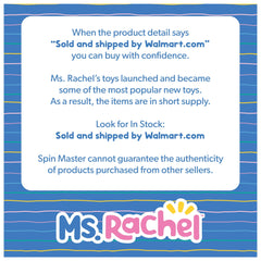 Ms. Rachel Official Speak & Sing 16-Inch Plush Doll for Ages 6 Months to 3+ Years